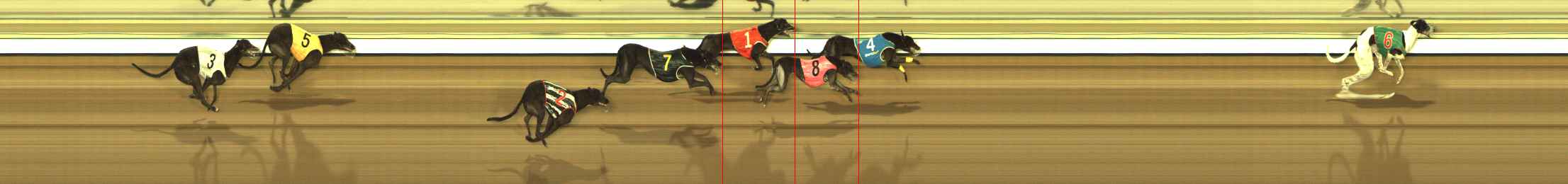 Race result finish photo